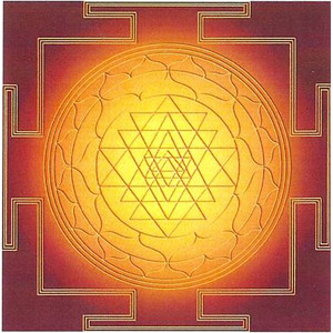 Heilfolie Shri Yantra gross