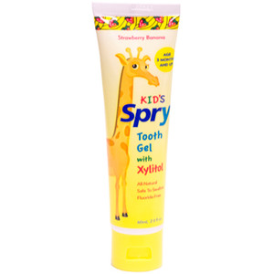 Spry Kinder Zahngel Erdbeer/Banane