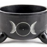 Specksteinschale Sonne und Mond