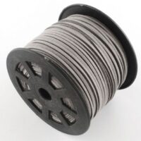 Lederimitat dunkelgrau